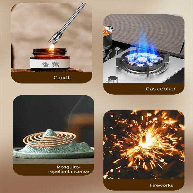 Electric Arc USB Rechargeable Flame-less Lighter SaQiBuy