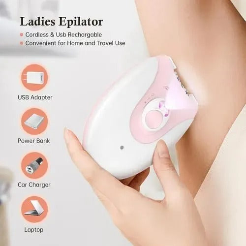 Rechargeable Daling Cordless Epilator – Hair Removal for Women