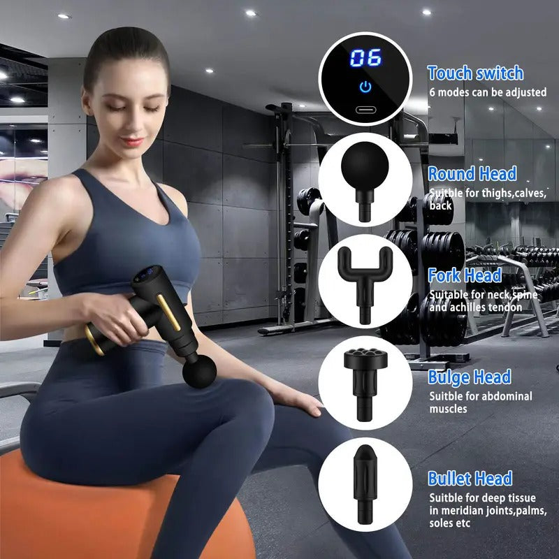 Rechargeable Smart Fascia Tissue Massager Muscle Relaxation
