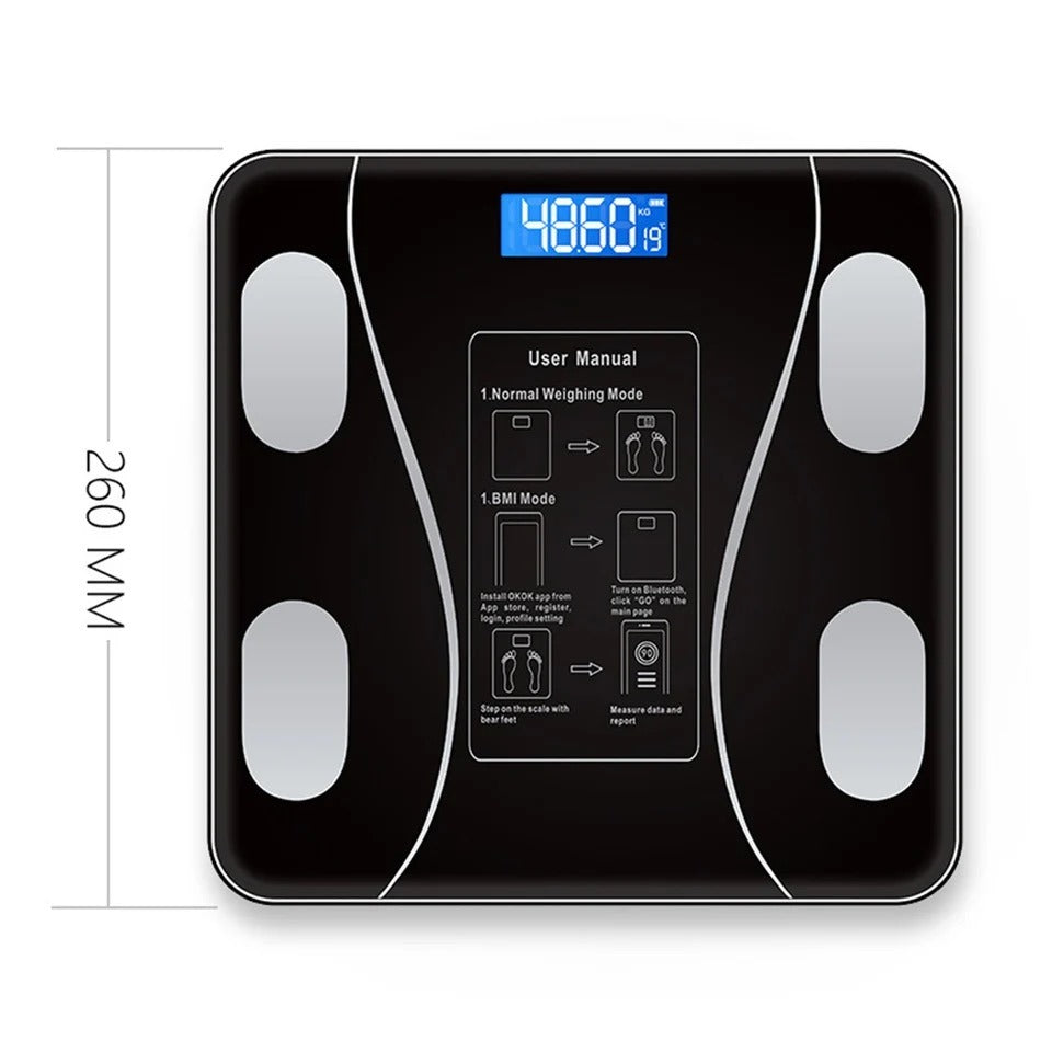 Smart App Bluetooth Supported Weight Scale- 180 KG
