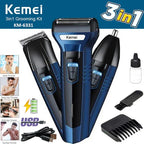 KEMEI 3in1 Rechargeable Hair Clipper
