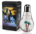 Bulb Humidifier With LED Light SaQiBuy