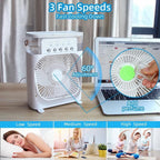 Multi-Functional Portable Air Cooling Fan