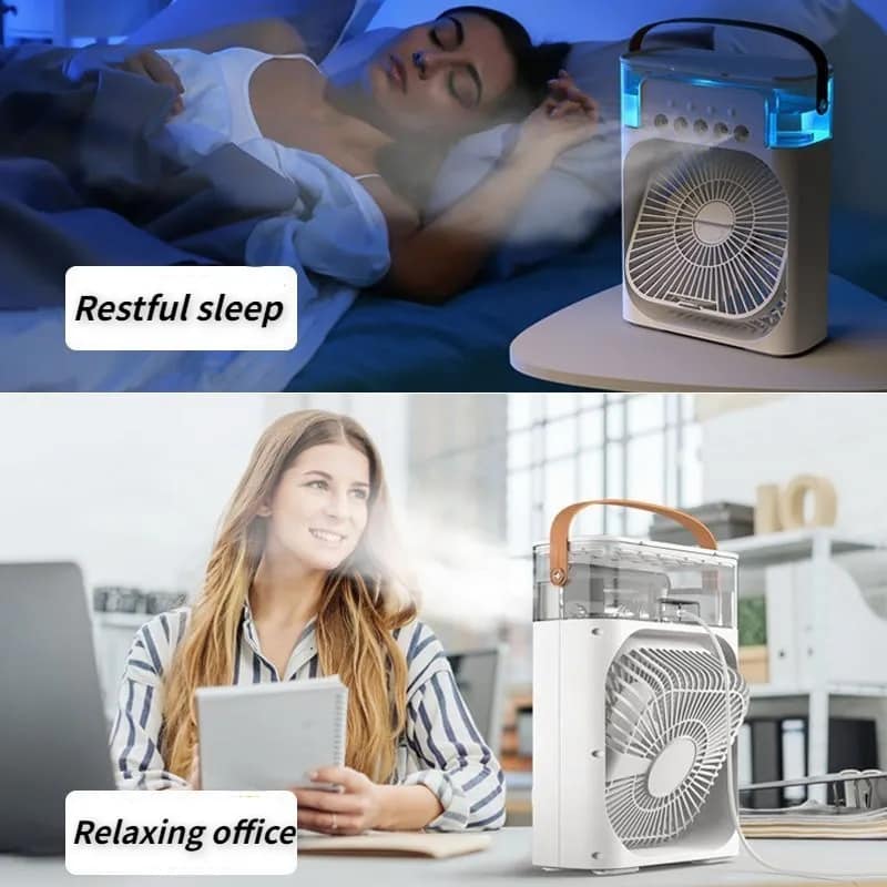 Multi-Functional Portable Air Cooling Fan