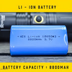 Ruilang P90 Torch Light 8800 mAh Battery- 1 KM Range SaQiBuy