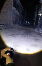 RUILANG Rechargeable 3 KM High Beam Flashlight
