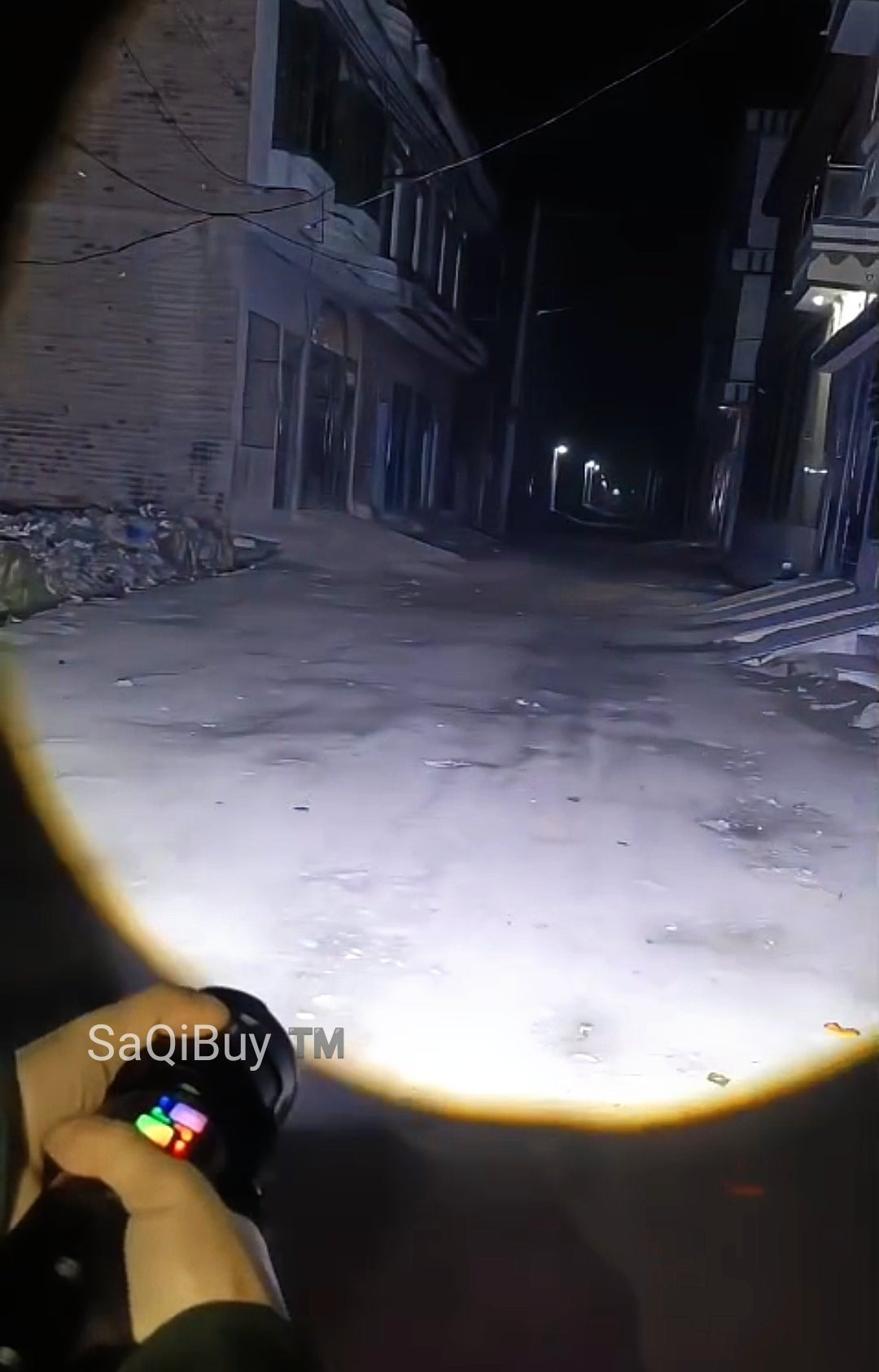 RUILANG Rechargeable 3 KM High Beam Flashlight