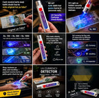 Rechargeable UV Currency Checker Torch