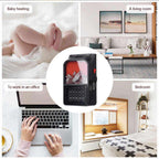 Mini Flame Heater Fan | 900W
