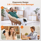 Rechargeable Heating Knee Massager