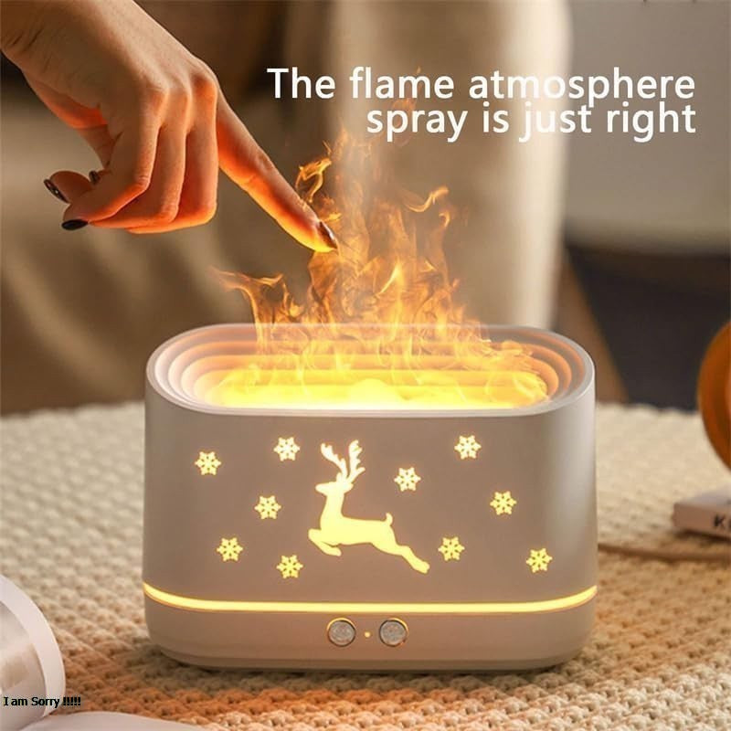 Flame Diffuser Humidifier lamp