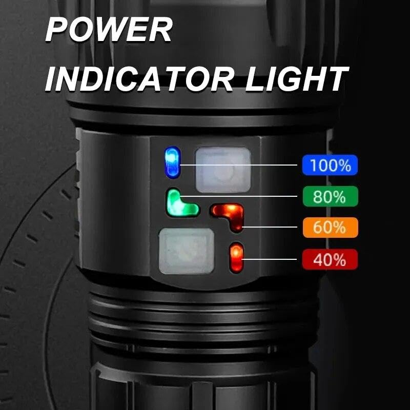 COBA CB-W518 Rechargeable Flashlight -3 KM RANGE