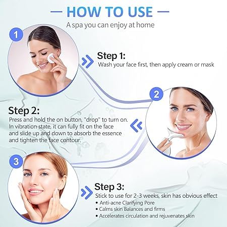 Rechargeable Anti-Wrinkle Facial Massager Device