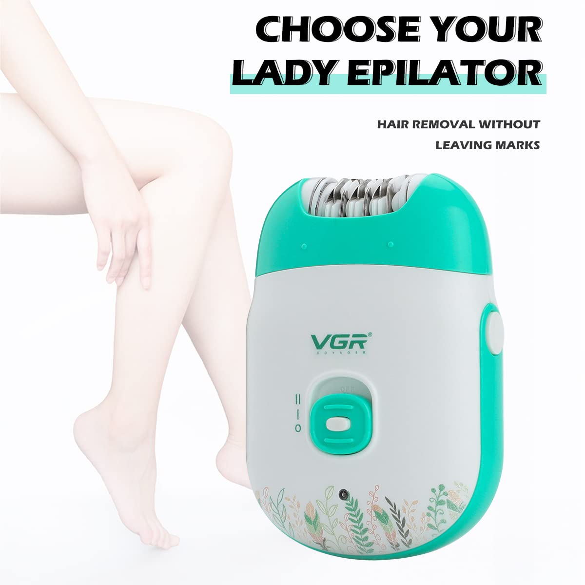 VGR Rechargeable Women Epilator