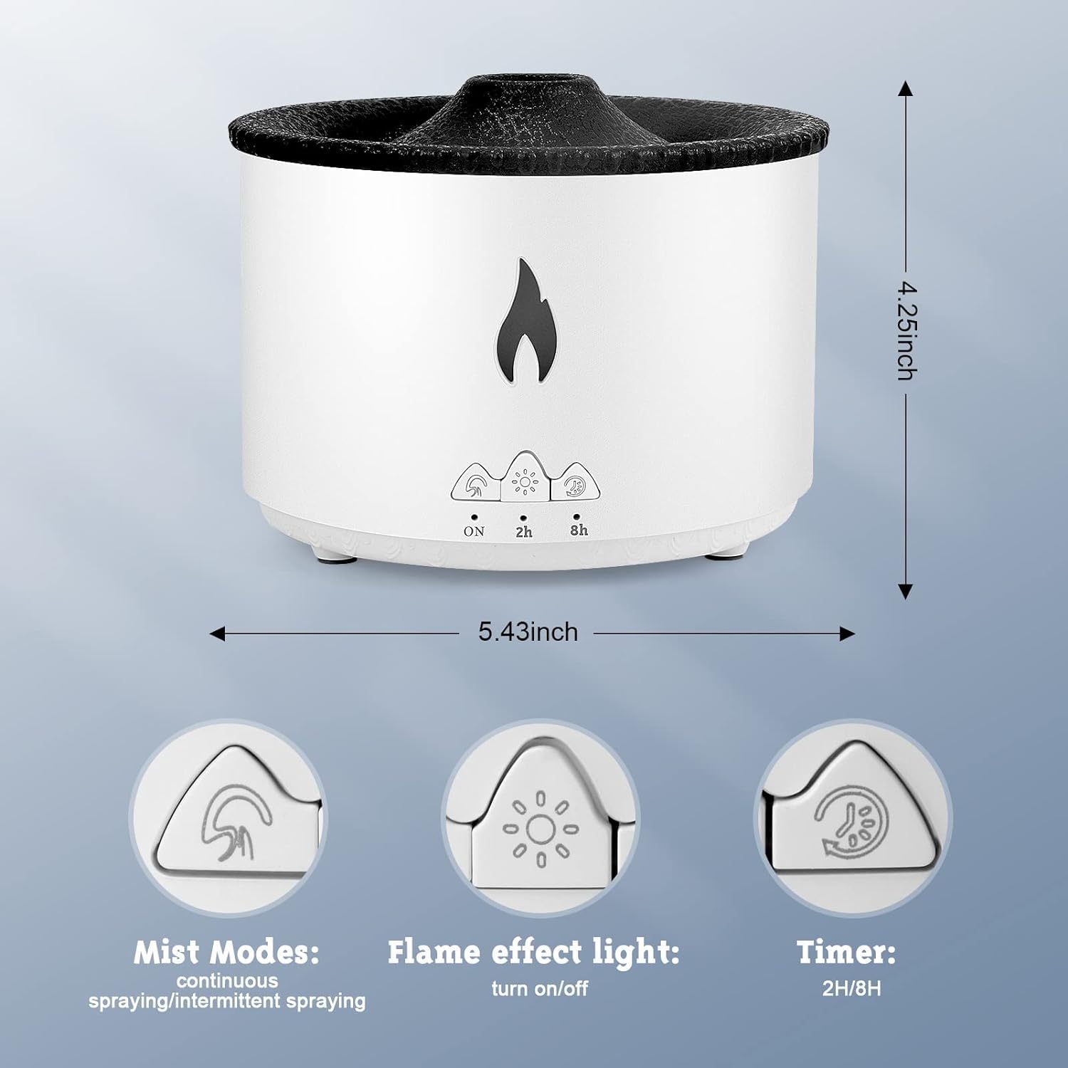 Volcano Flame Aroma Diffuser