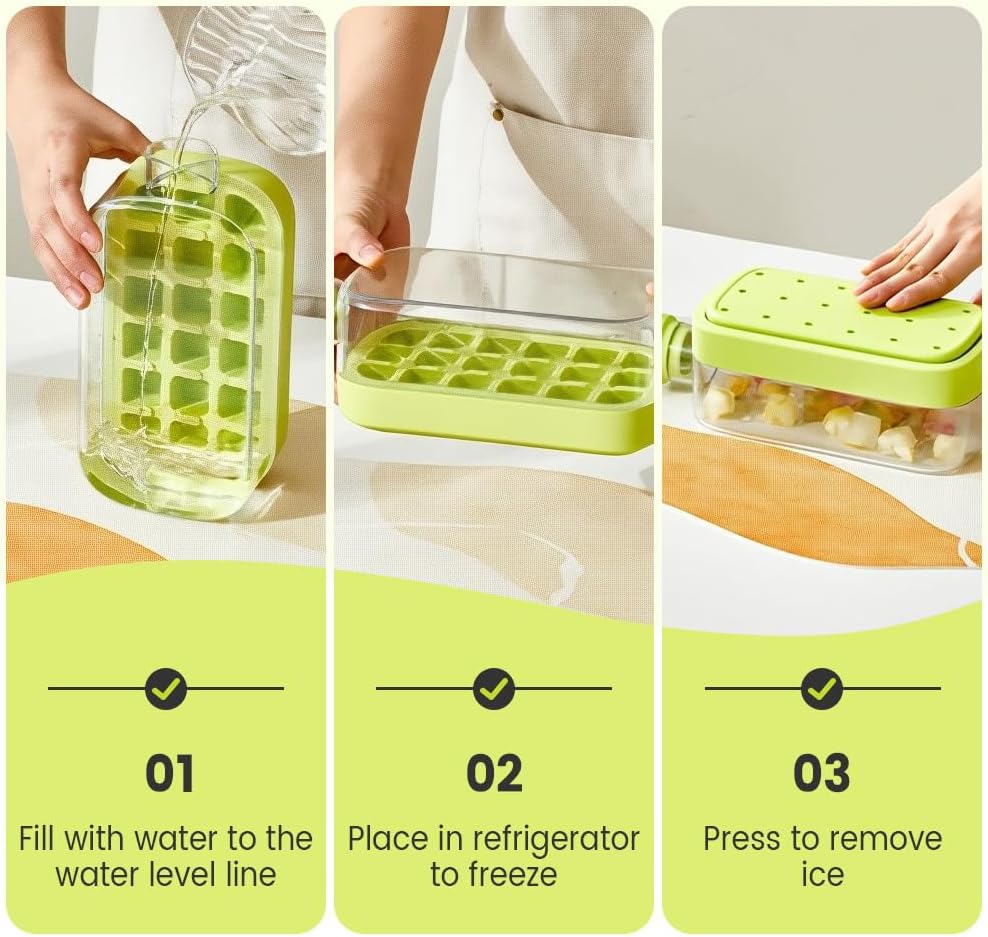 Ice Cube Bottle Silicone Tray