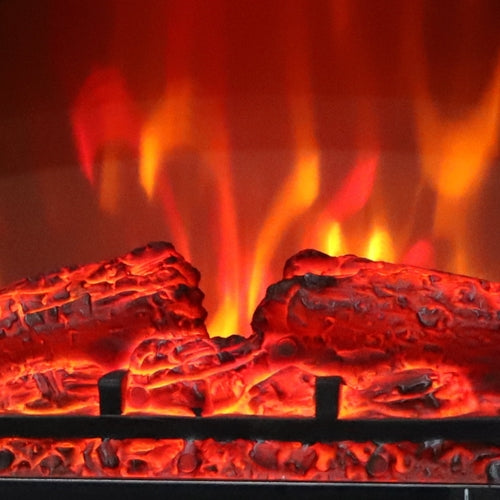Electric Fireplace Heater- Flame Display