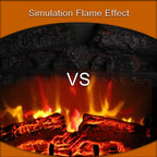 Electric Fireplace Heater- Flame Display