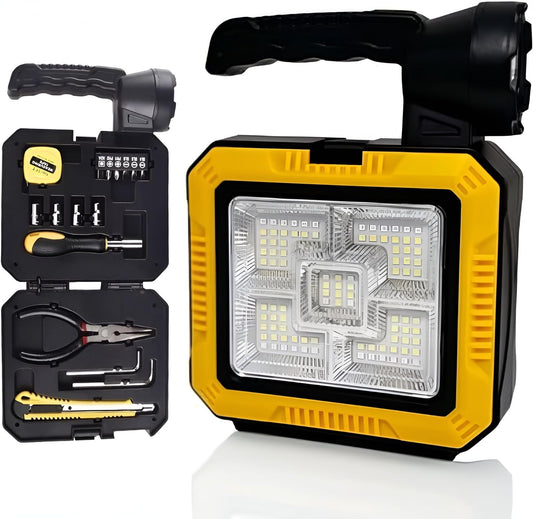 Multifunctional Solar Portable Lamp with Toolkit