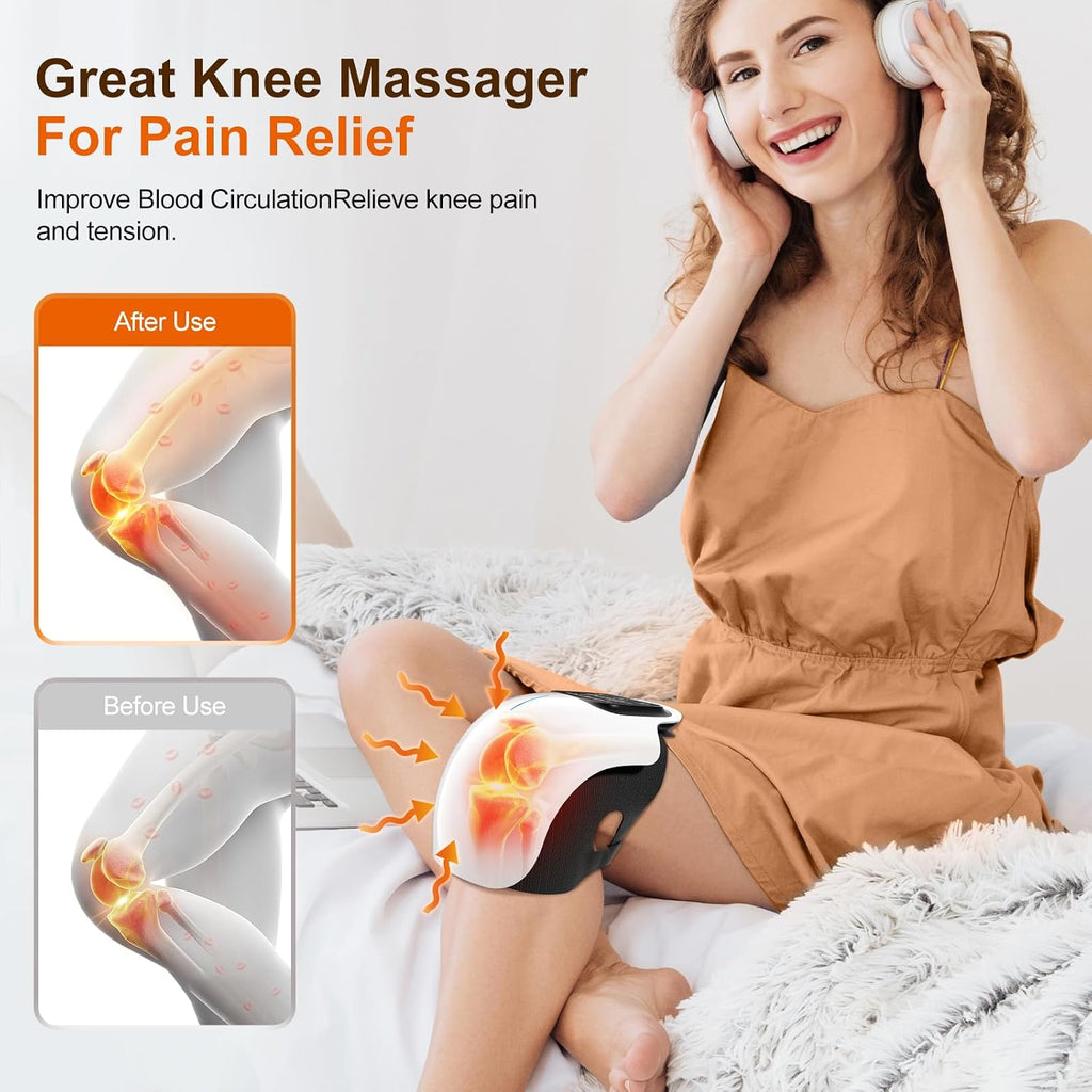 Rechargeable Heating Knee Massager