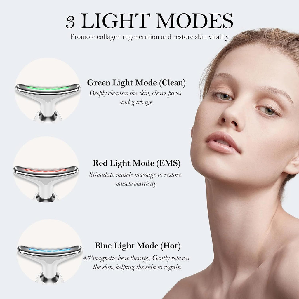 Rechargeable Anti-Wrinkle Facial Massager Device