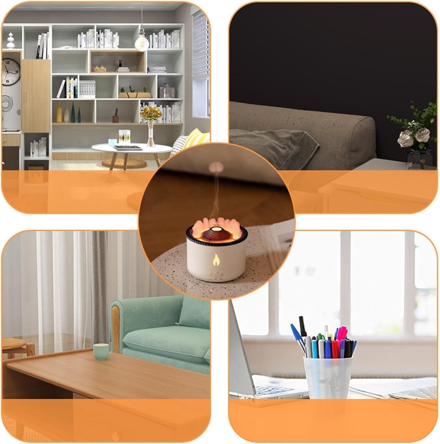 Volcano Flame Aroma Diffuser