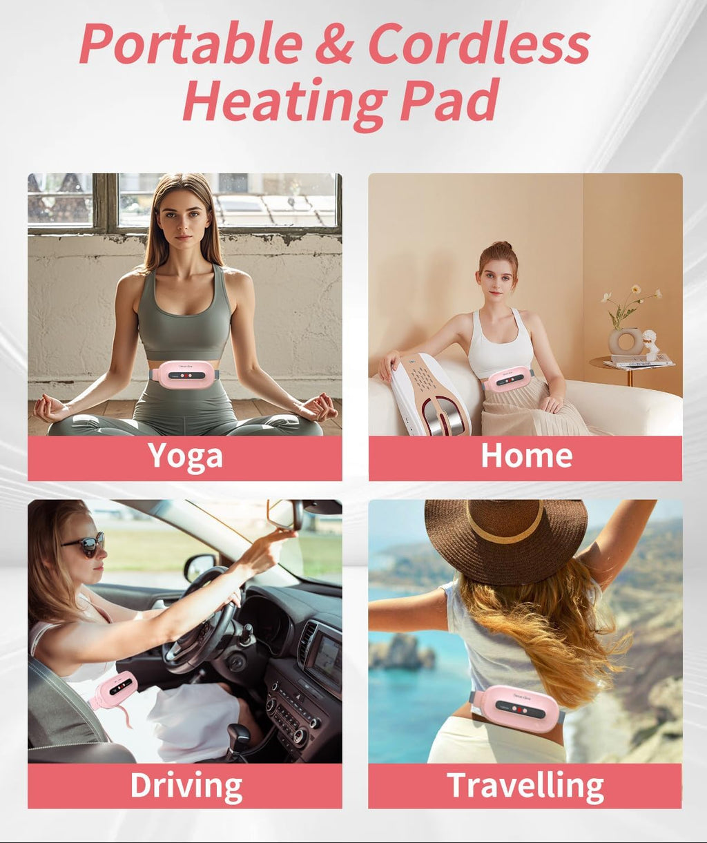 Rechargeable Cramp Relief Heating Pad