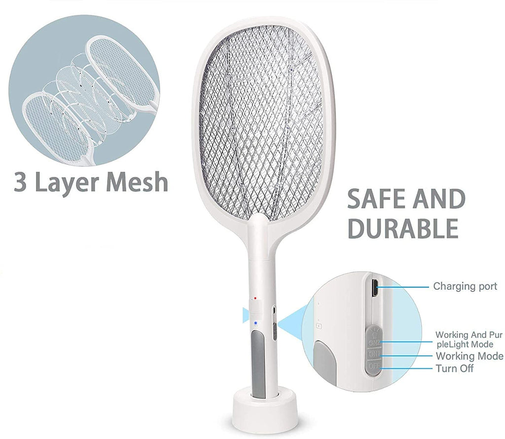 Rechargeable Electric Mosquito Killer Racket