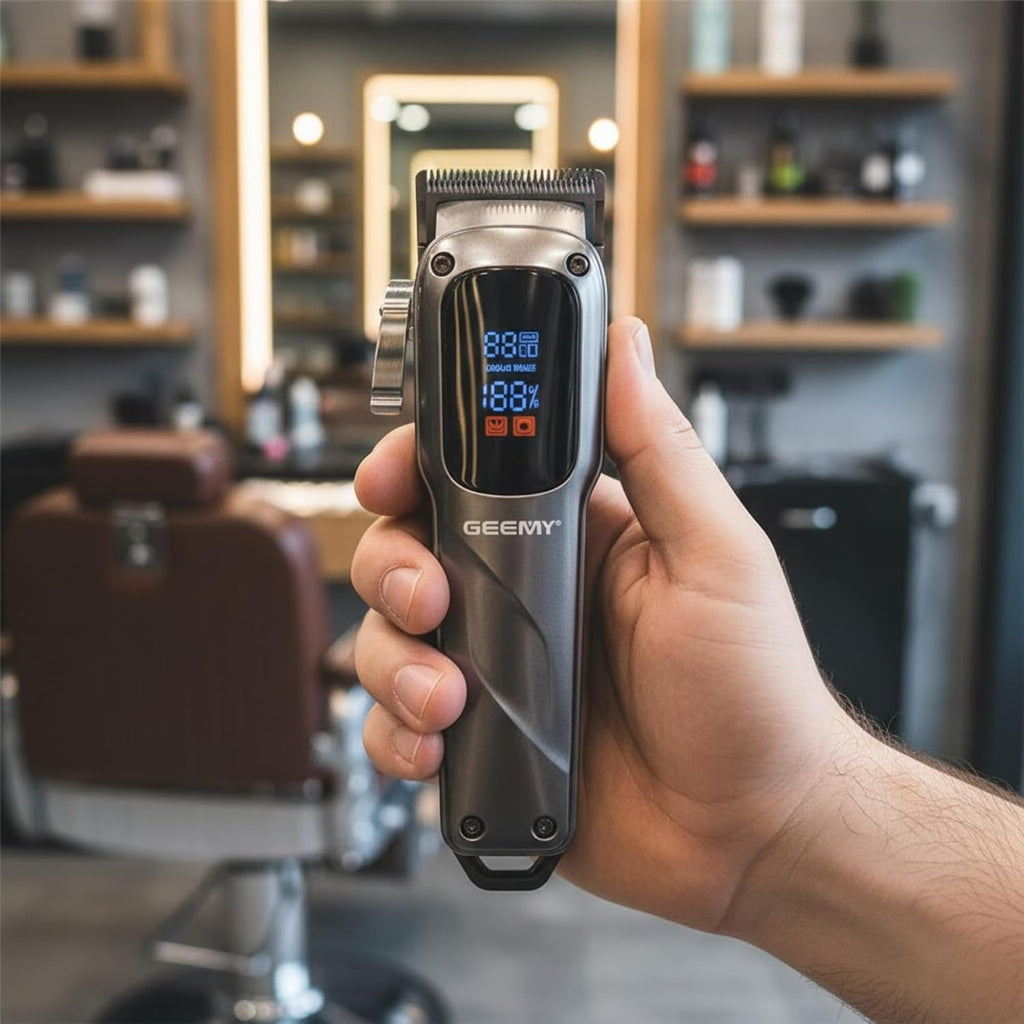 GEEMY Rechargeable Men Hair Clipper