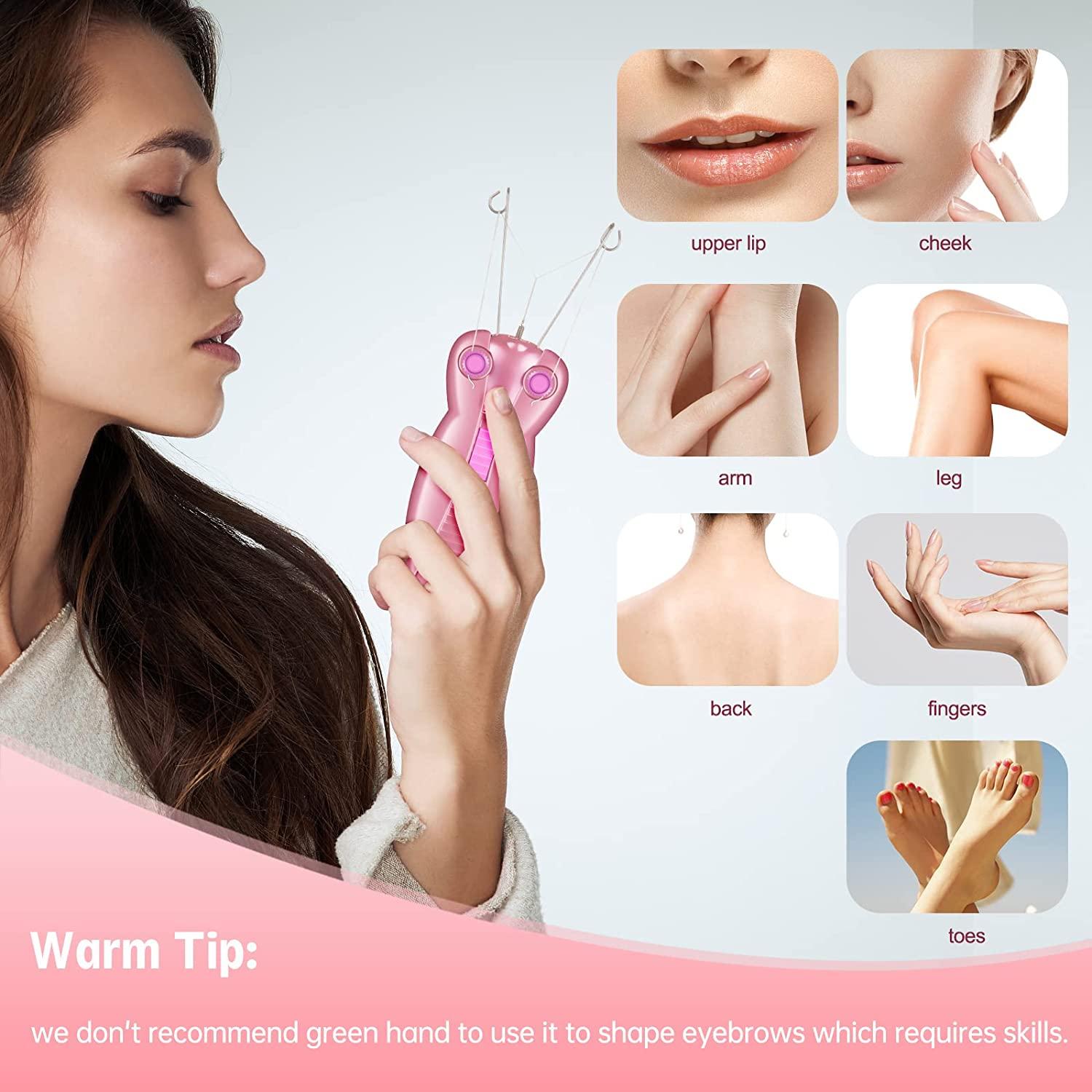 Rechargeable Hair Removal Threading Machine