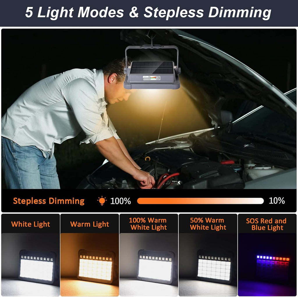 Solar Rechargeable Emergency Light