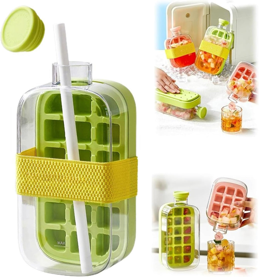 Ice Cube Bottle Silicone Tray