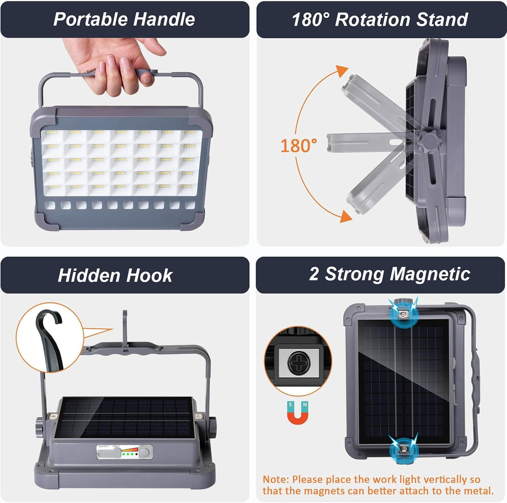 Solar Rechargeable Emergency Light