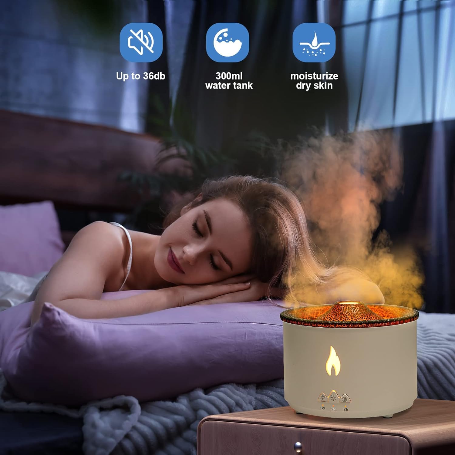 Volcano Flame Aroma Diffuser