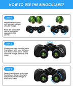 Binocular for Safari - Range 168M/20000M