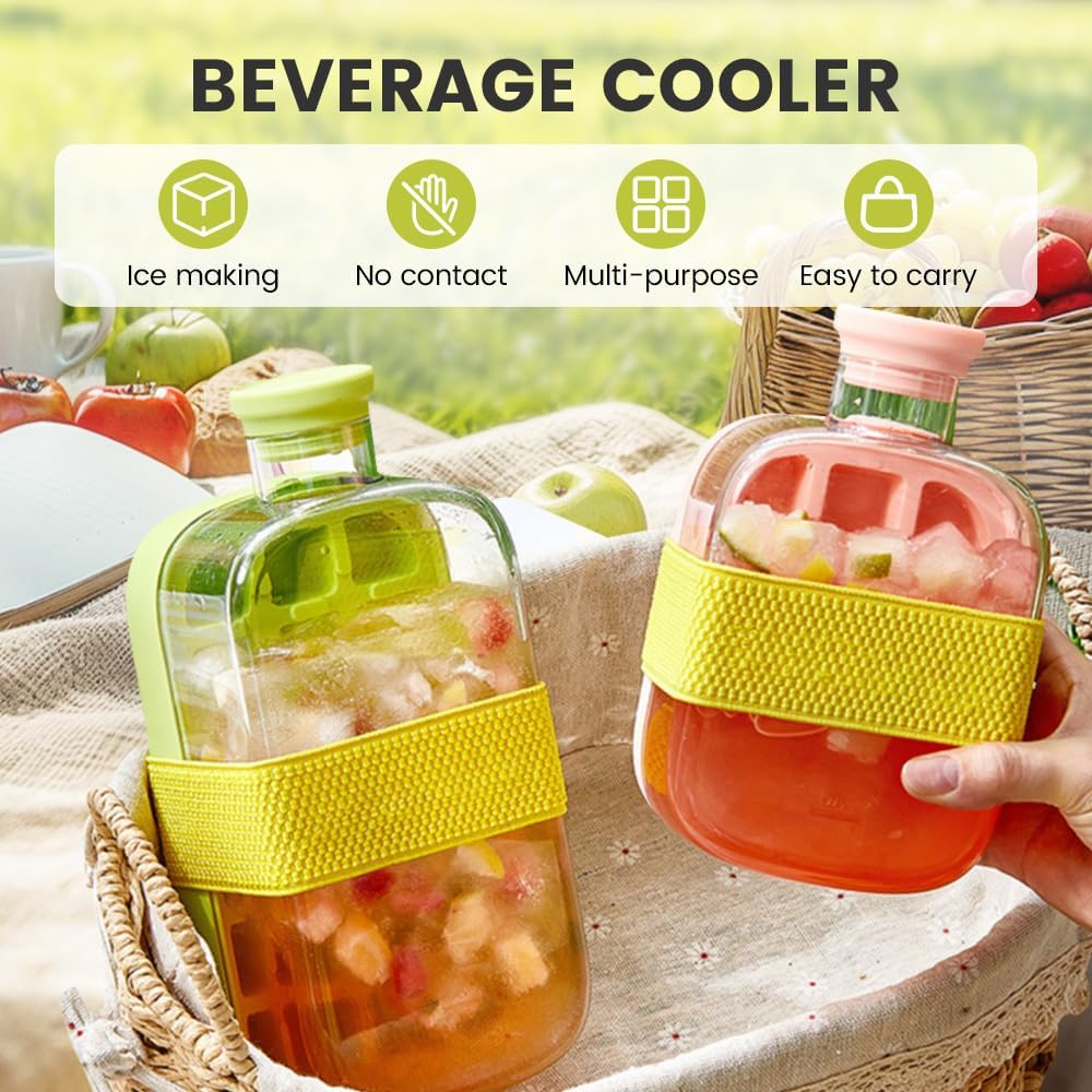 Ice Cube Bottle Silicone Tray