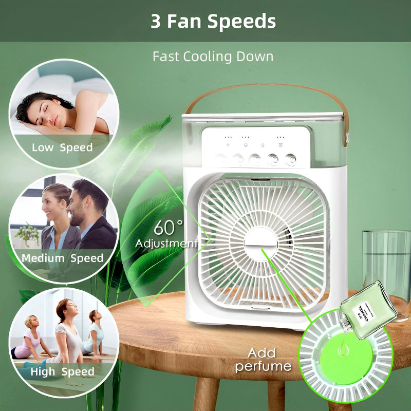 Multi-Functional Portable Air Cooling Fan