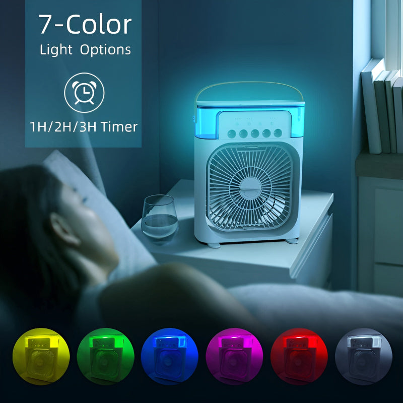 Multi-Functional Portable Air Cooling Fan
