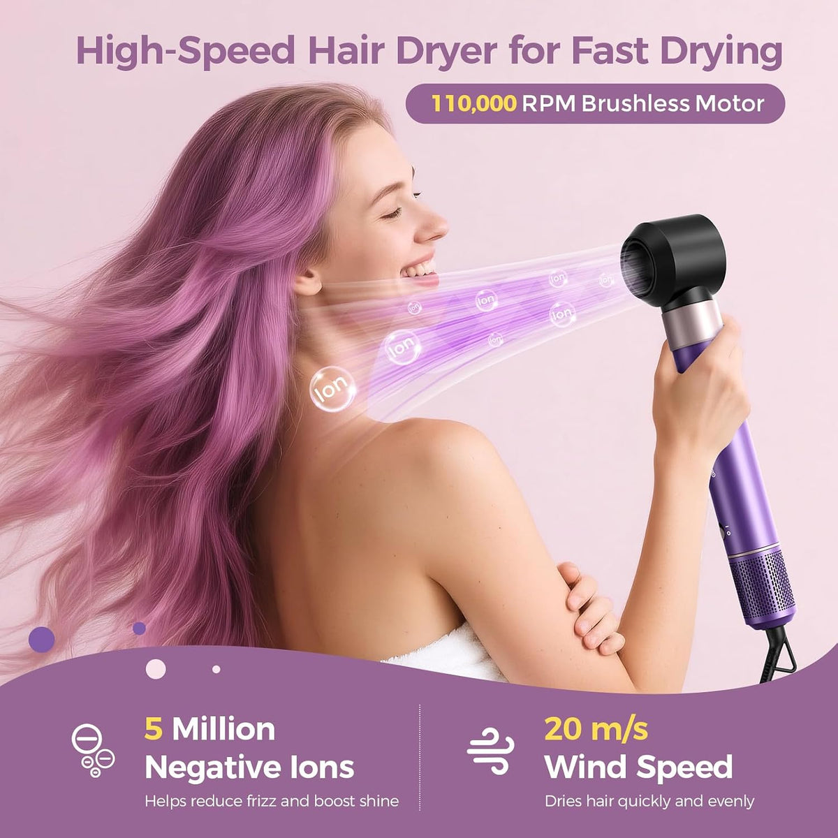 WLEX 7-in-1 Hair Styling Set