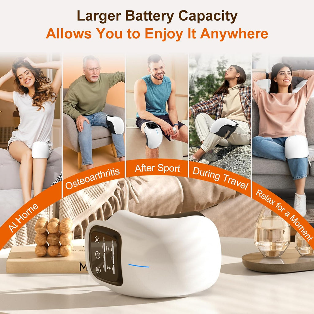 Rechargeable Heating Knee Massager