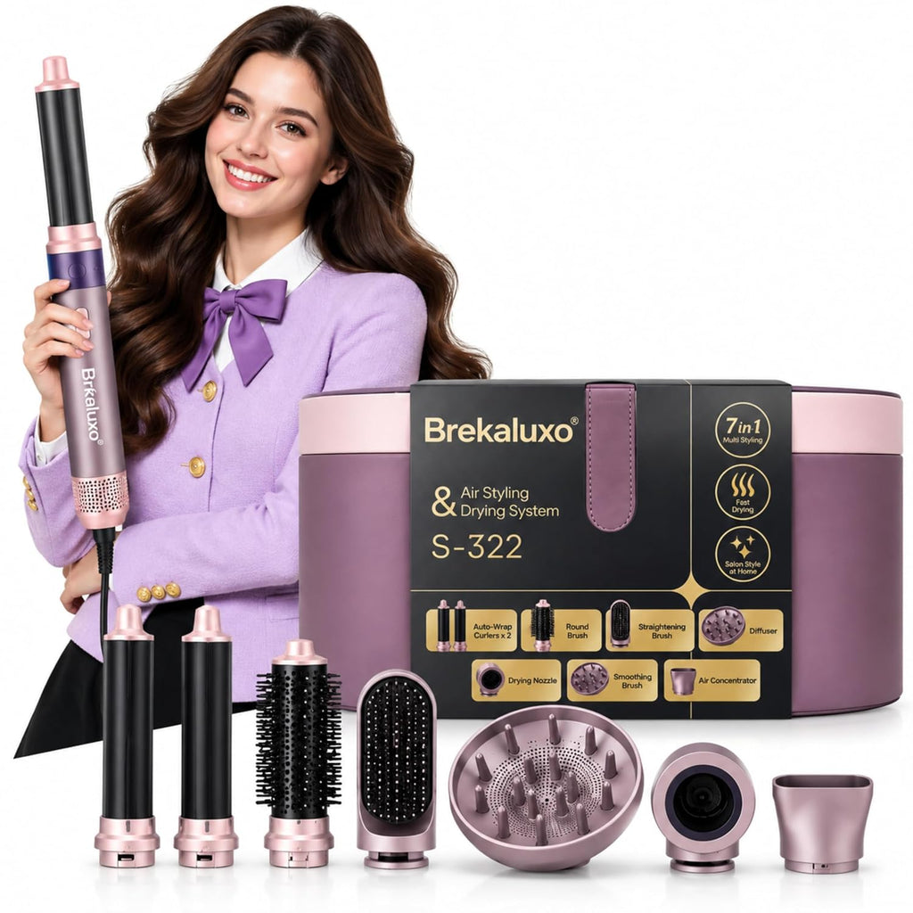 WLEX 7-in-1 Hair Styling Set