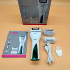 VGR 3in1 Rechargeable Women Epilator Hair Removal KIT