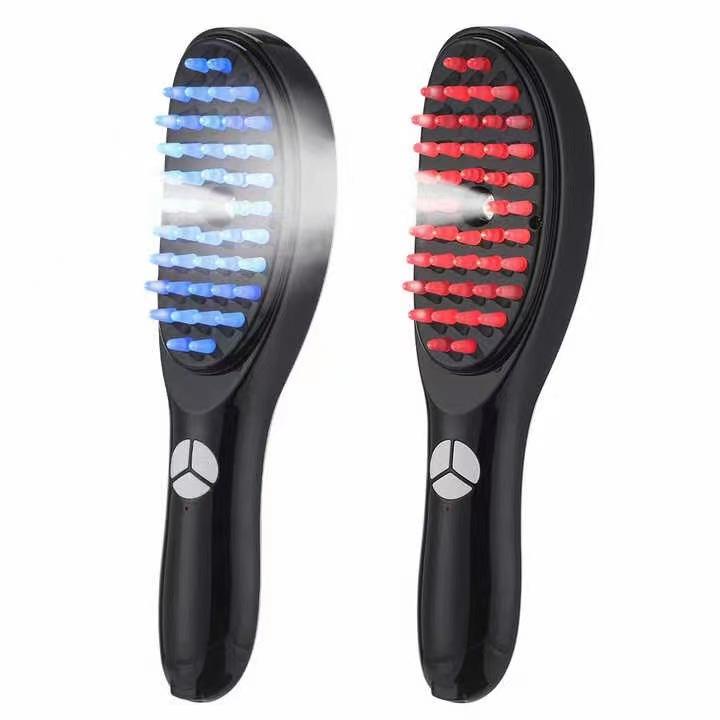 Rechargeable Scalp Massage Hair Brush & Spray Comb