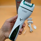 VGR 3in1 Rechargeable Women Epilator Hair Removal KIT