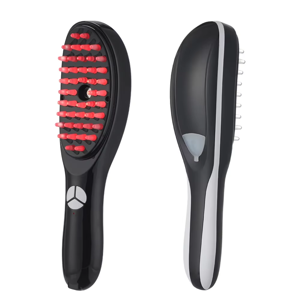 Rechargeable Scalp Massage Hair Brush & Spray Comb