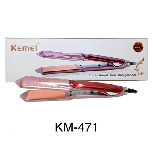 Kemei Professional Hair Straightener With Temperature Control