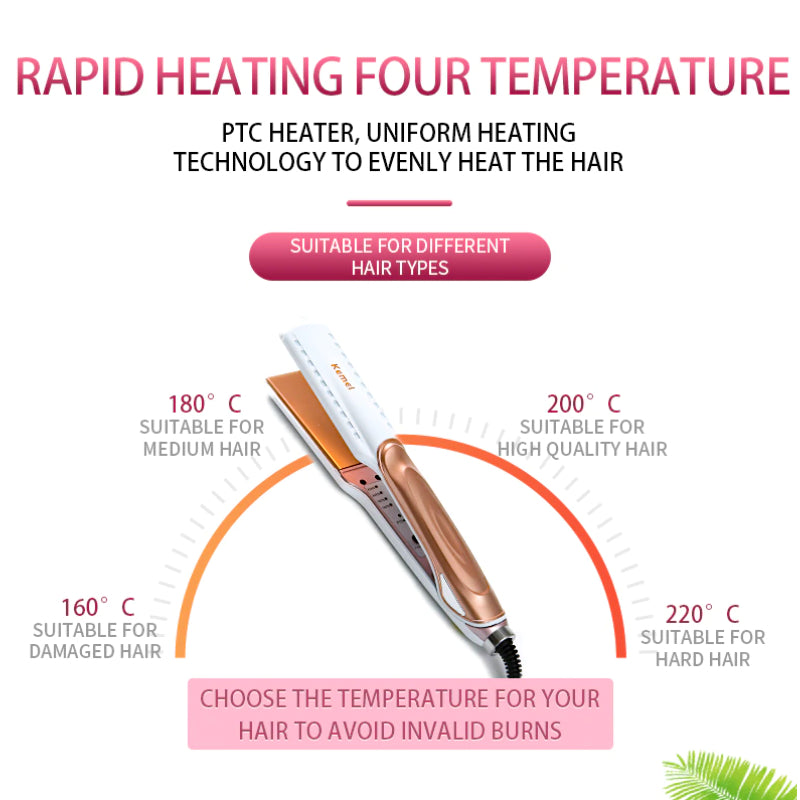 Kemei Professional Hair Straightener