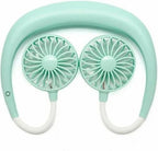 Rechargeable Wearable Neck Fan- 3 Modes