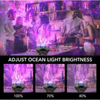 Galaxy Ocean Wave Lights Projector