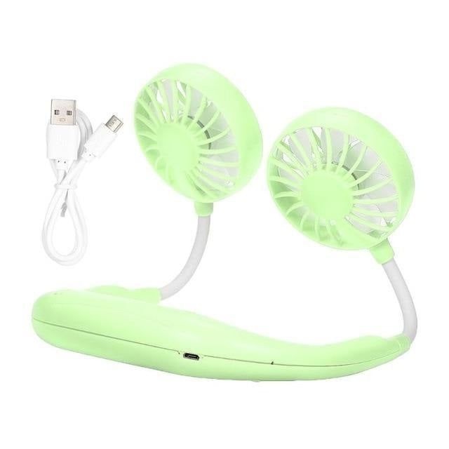 Rechargeable Wearable Neck Fan- 3 Modes